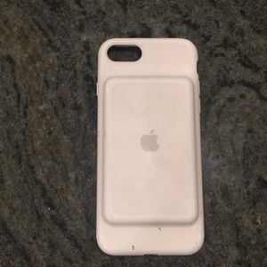 iPhone 6/6s Apple Charging Case- White